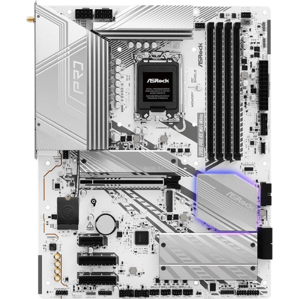asrock-z890-pro-rs-wifi-white-motherboard-lga1851-ddr5-9066-pcie-5-wifi-6e-thunderbolt-4-atx-blanco-vista_1