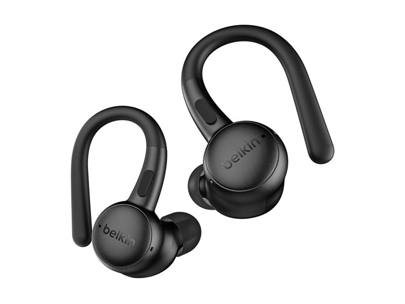 Audífonos True Wireless Belkin Wireless Bluetooth In-Ear Earbuds w/ Mic + Ear Hooks - vista 4