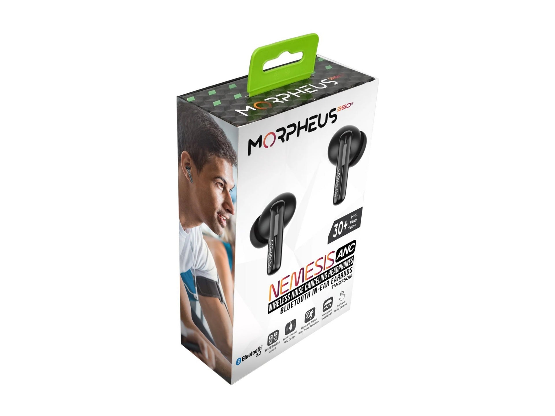 Audífonos True Wireless Morpheus 360 Nemesis TW2750 Active Noise Cancelling Bluetooth True Wir - vista 7