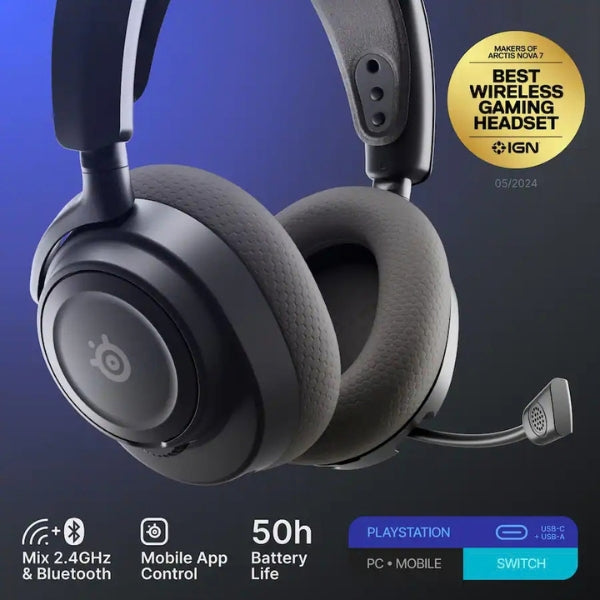 audifonos-gaming-steelseries-arctis-nova-7p-gen-2-inalambricos-24ghz-bluetooth-anc-para-playstation-y-nintendo-switch-negro