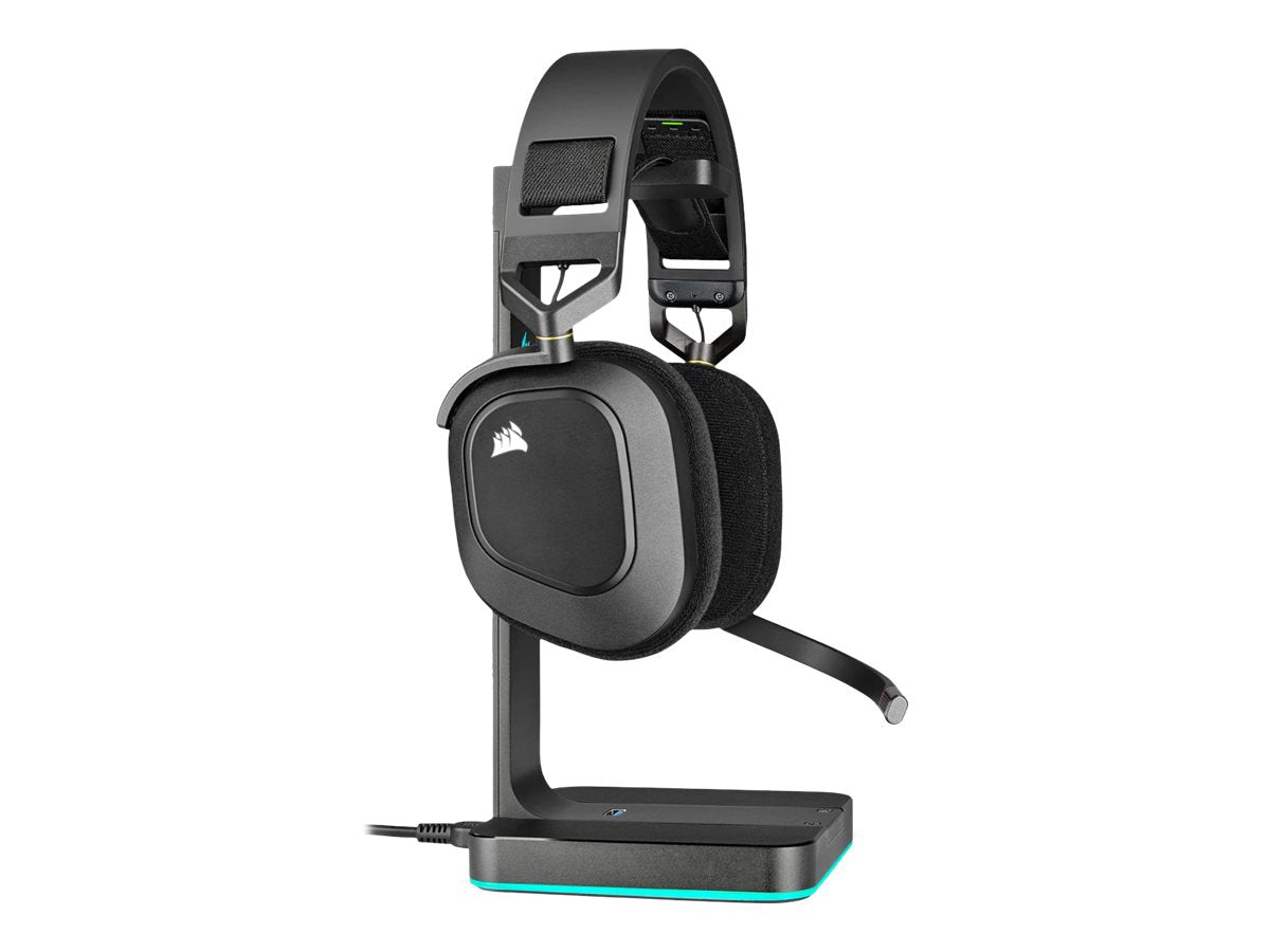 Auriculares Gaming Corsair HS80 RGB WIRELESS Premium Gaming Headset - vista 3