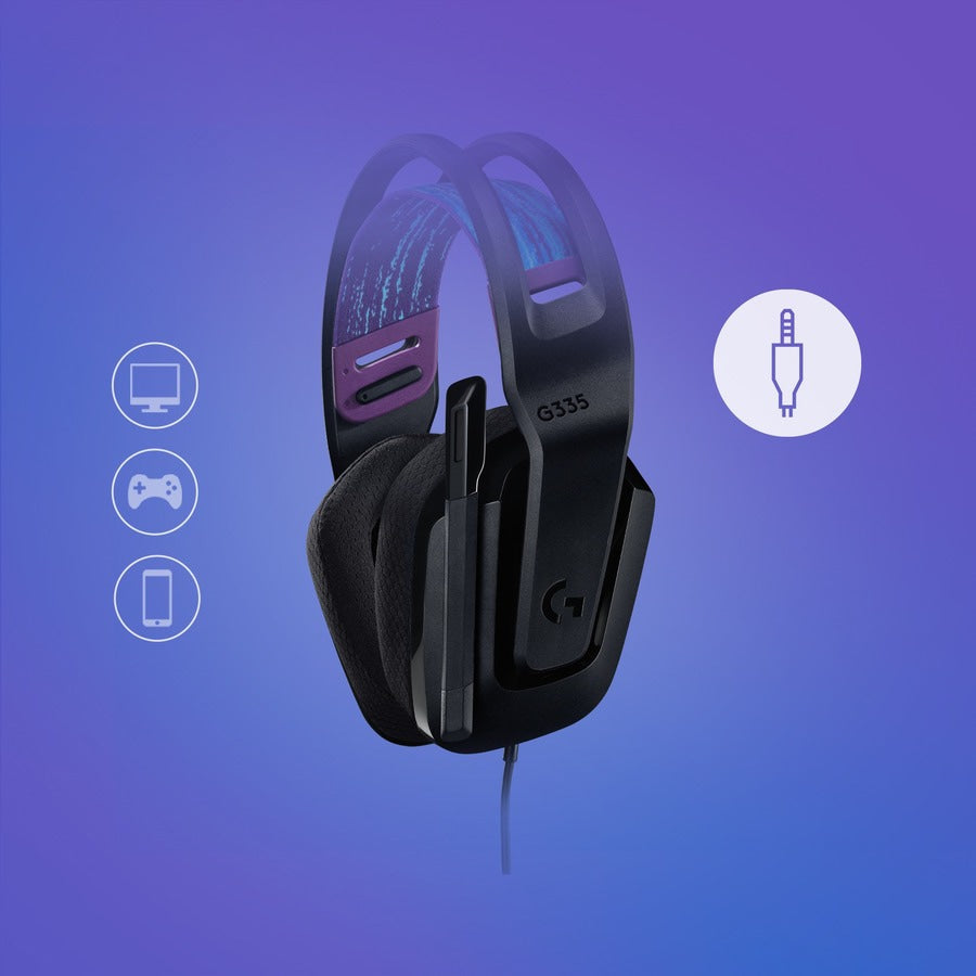 Auriculares Gaming Logitech G G335 Wired Gaming Headset - vista 4