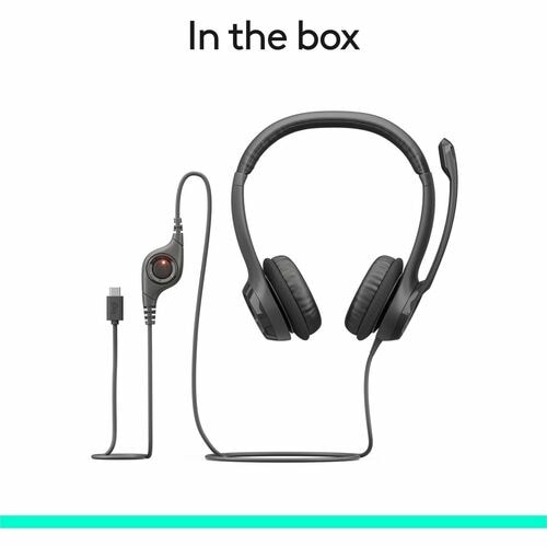 Auriculares Logitech H390 Cableado Sobre la cabeza Estéreo - Negro - Binaural - Supra-aural - 32Ohm - 20Hz a 2 - imagen 10