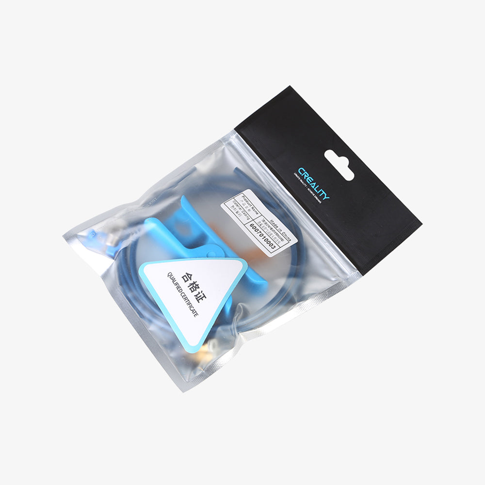 Tubo Bowden Creality Capricorn: resina PTFE resistente al desgaste, con juntas neumáticas de alta calidad y cortador esp