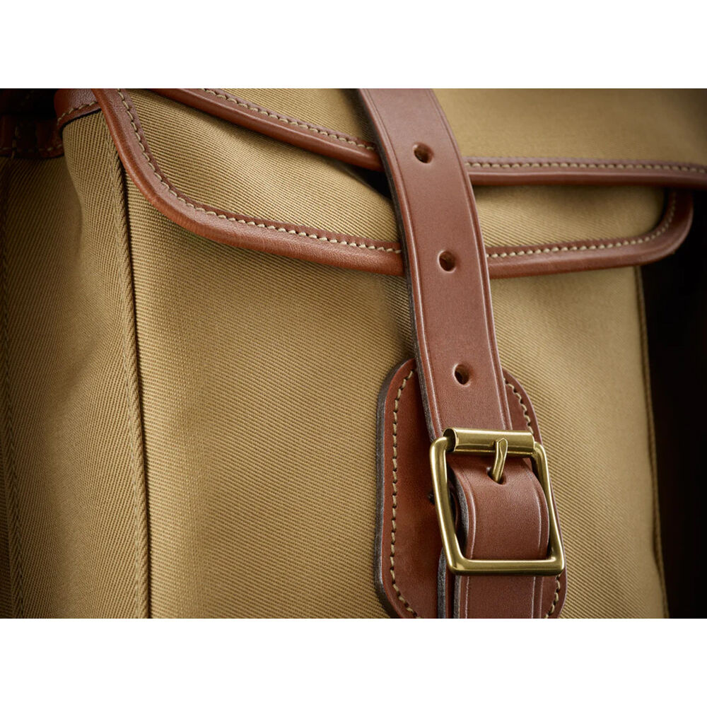 Bandolera Billingham 550 (Khaki Canvas / Beige Leather Trim, 21.5L) - vista lateral