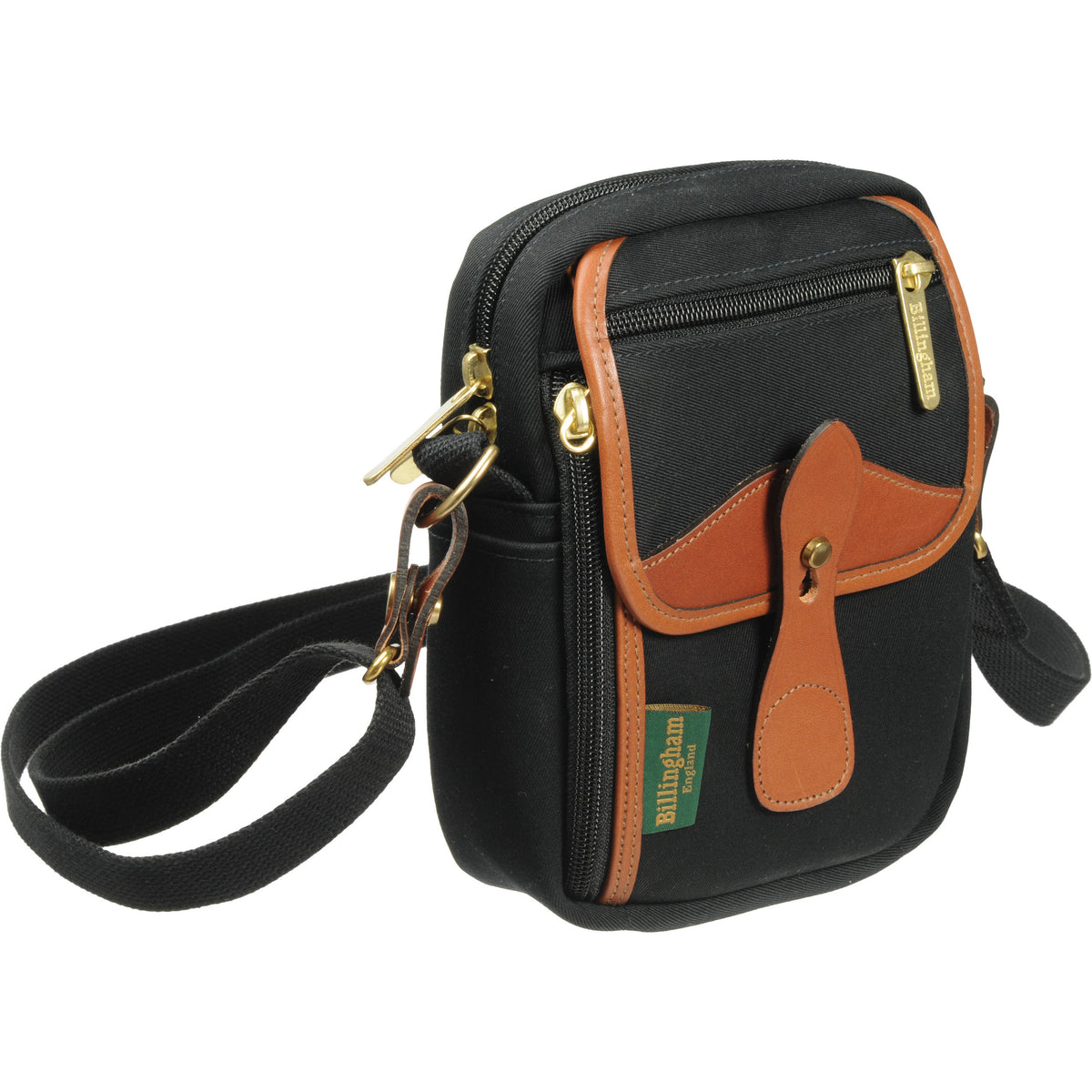 Bandolera Billingham Compact Stowaway (Negro Canvas / Beige Leather Trim, 1.8) - vista principal