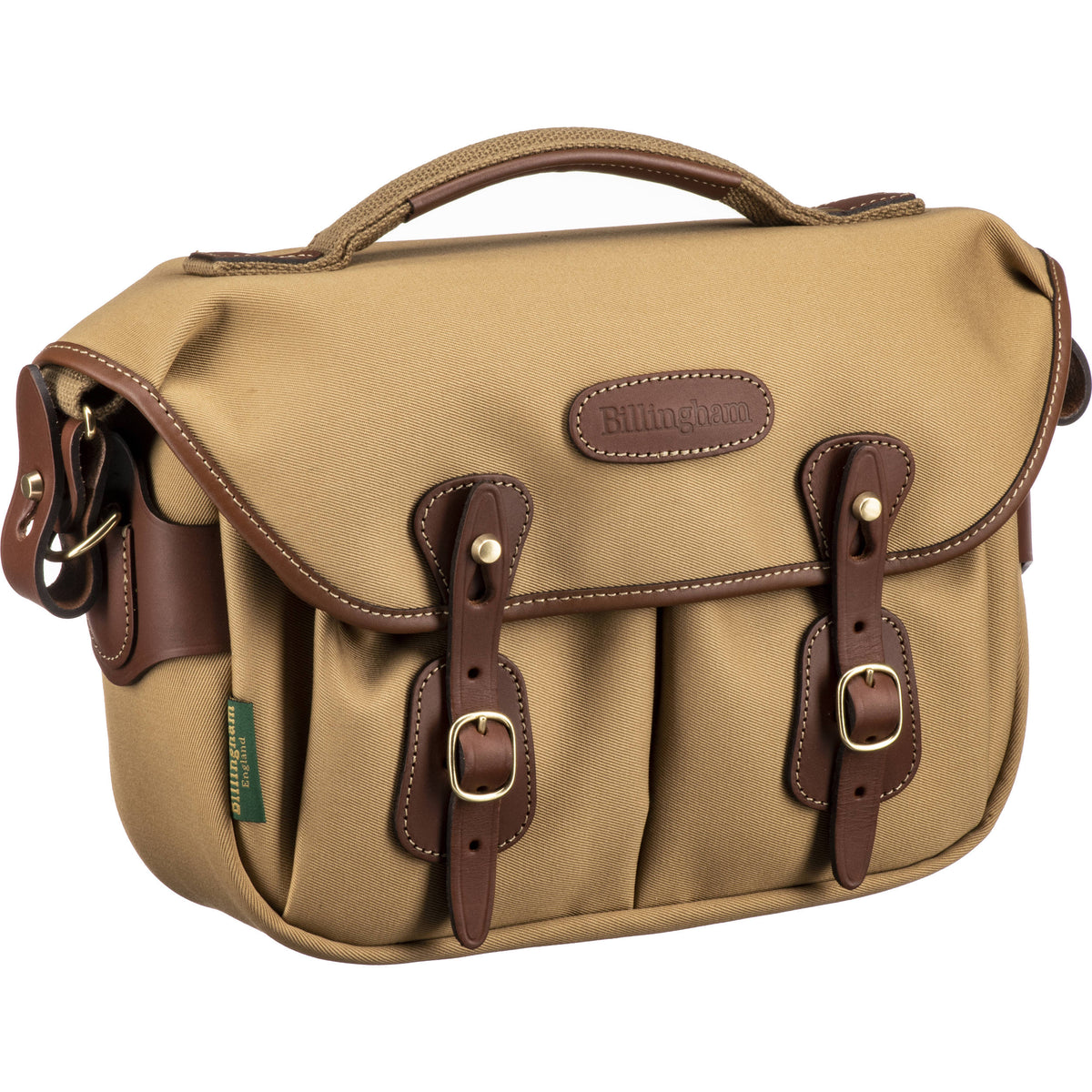 Bandolera Billingham Hadley Chico Pro (Khaki Canvas/Beige Leather Trim, 5L) - vista principal