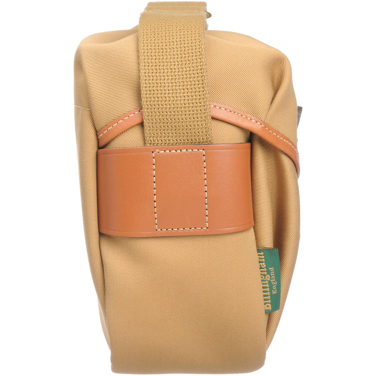 Bandolera Billingham Hadley Digital (Khaki Canvas / Beige Leather Trim, 3L) - vista lateral