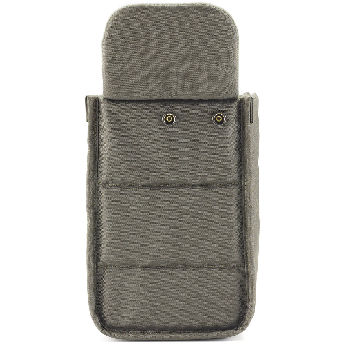 Bandolera Billingham Hadley One (Sage FibreNyte con Chocolate Leather) - en uso