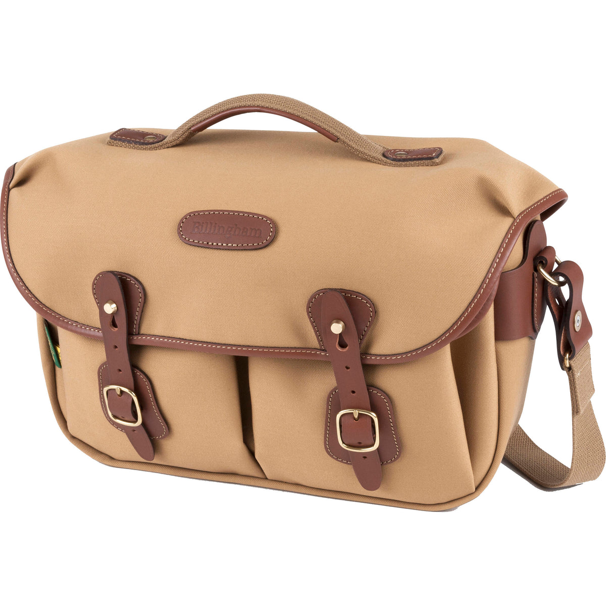 Bandolera Billingham Hadley Pro 2020 (Khaki Canvas y Beige Leather Trim) - vista principal