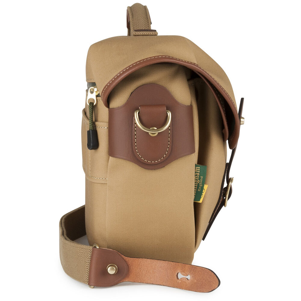 Bandolera Billingham Hadley Pro 2020 (Khaki Canvas y Beige Leather Trim) - detalle