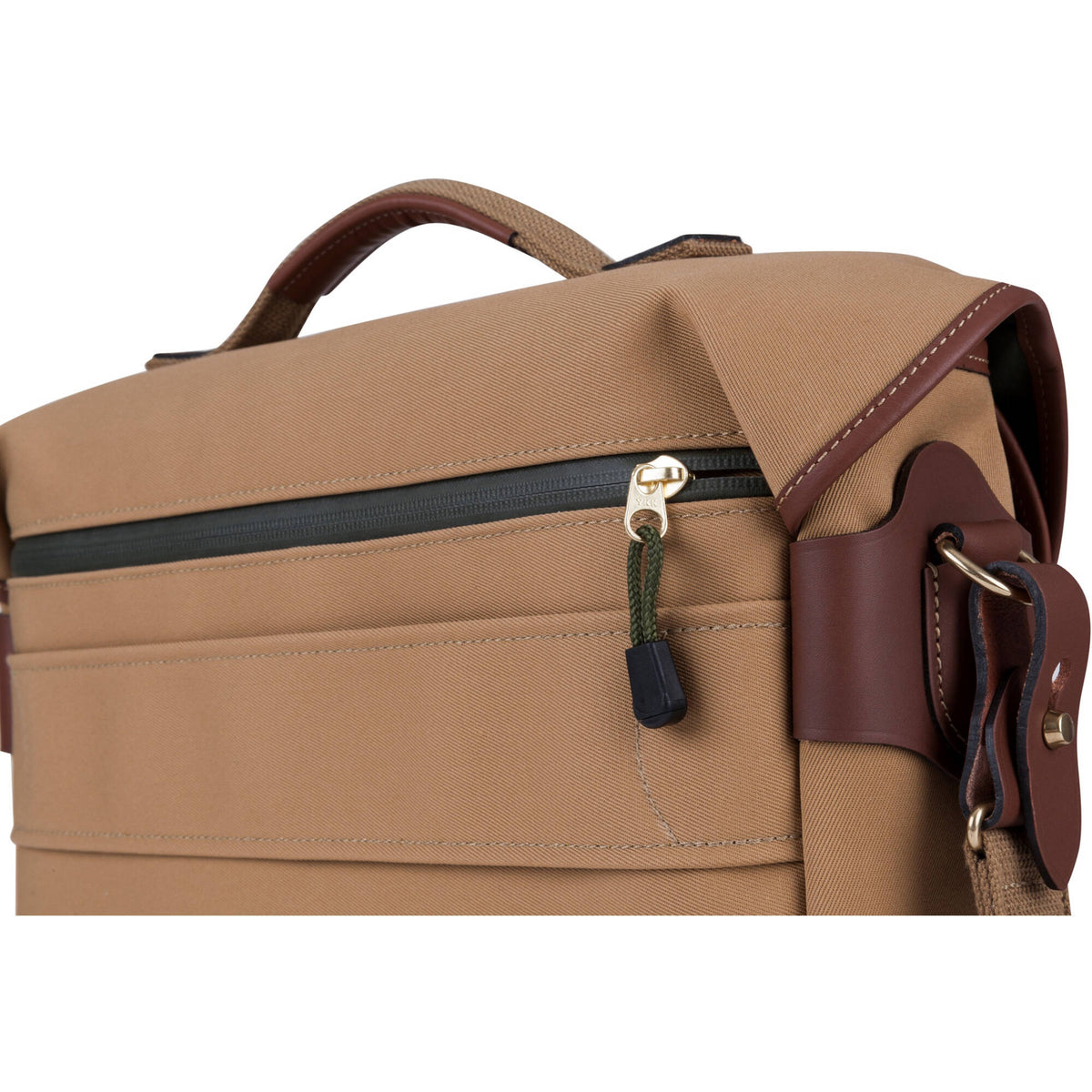 Bandolera Billingham Hadley Pro 2020 (Khaki Canvas y Beige Leather Trim) - contenido de la caja
