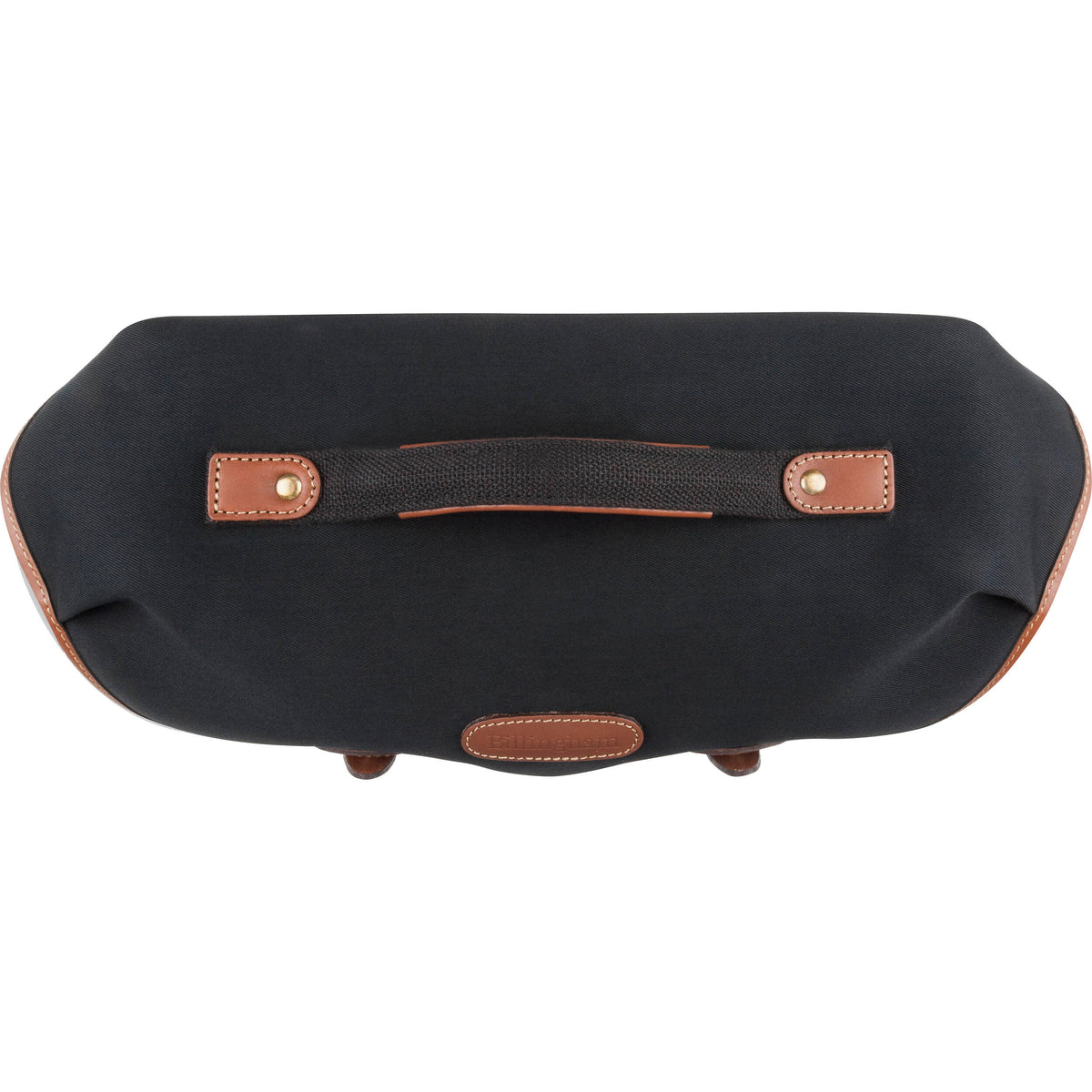 Bandolera Billingham Hadley Pro 2020 (Negro Canvas y Beige Leather Trim) - vista trasera
