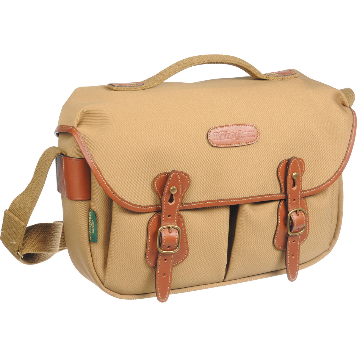 Bandolera Billingham Hadley Pro (Khaki Canvas / Beige Leather Trim, 8.5L) - vista principal