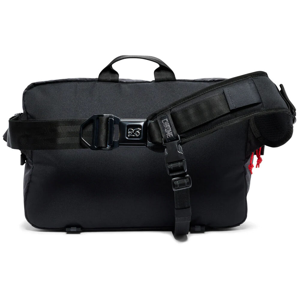 Bandolera Chrome Industries Kadet Max (Negro XRF, 15L) - vista trasera