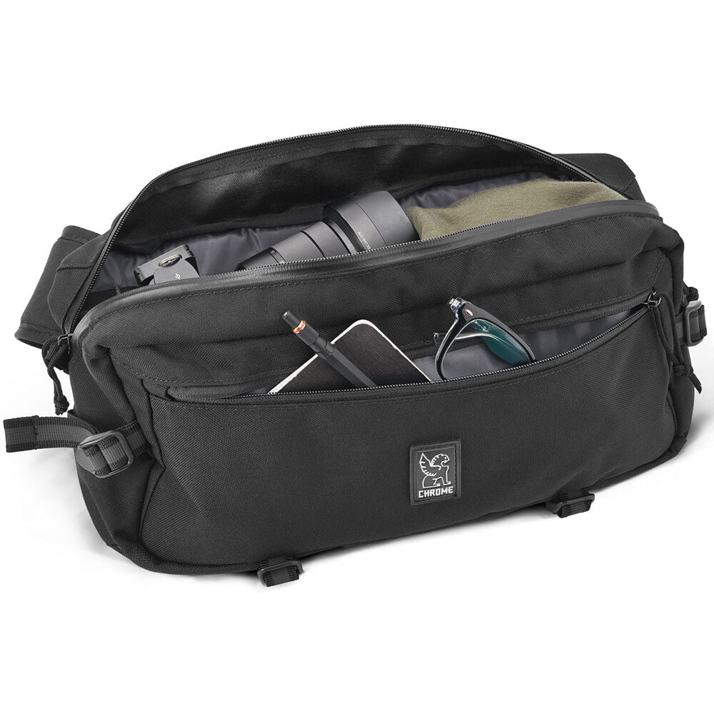 Bandolera Chrome Industries Kadet Sling (Negro XRF, 9L) - vista lateral