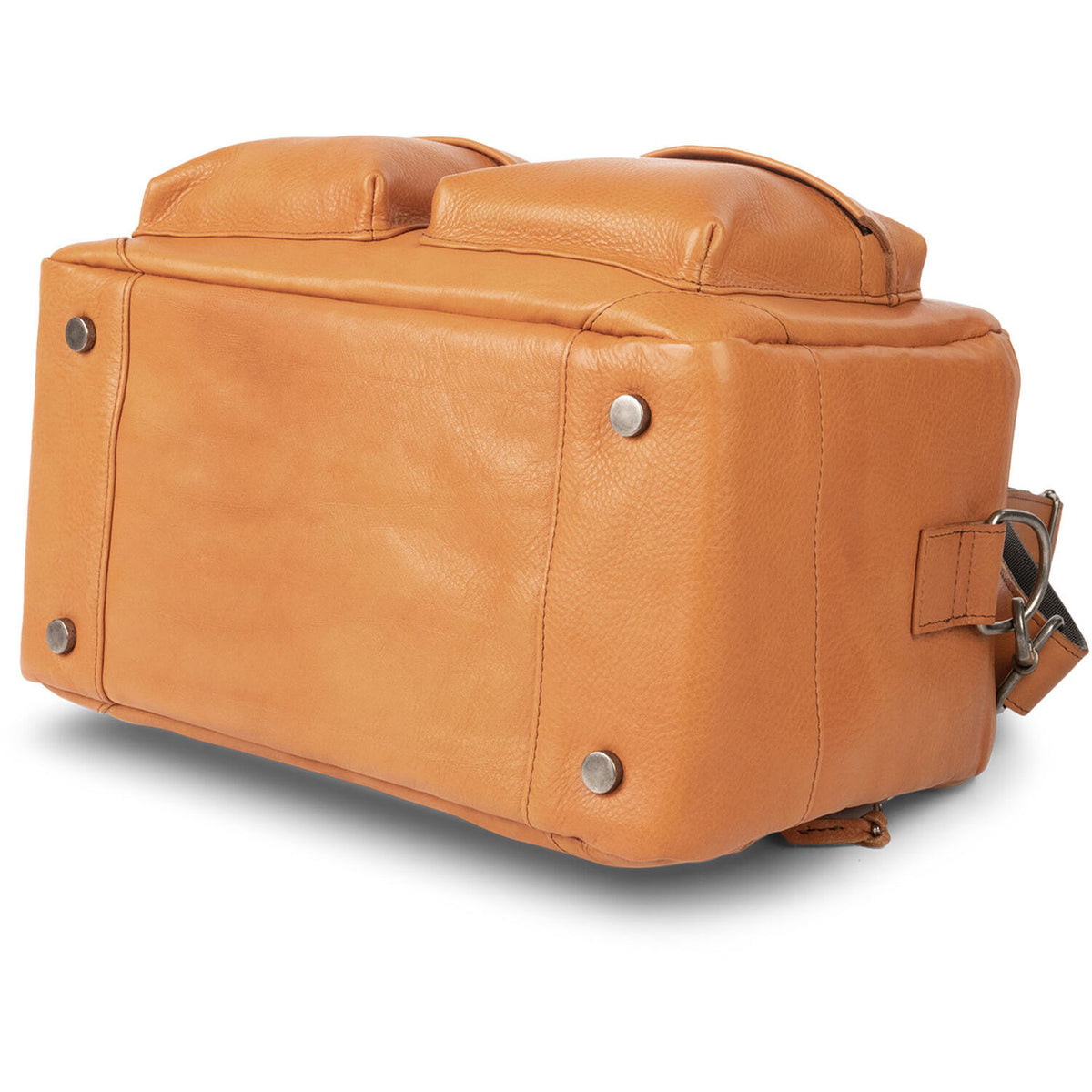 Bandolera compagnon little weekender Gen III (Light Brown) - en uso