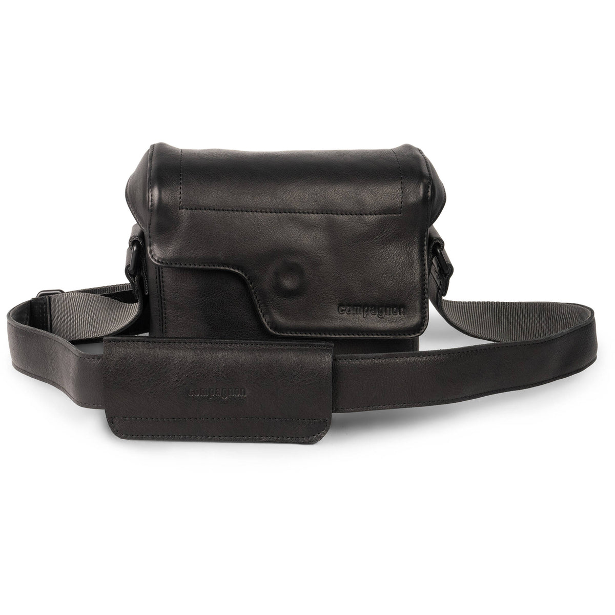 Bandolera compagnon nano messenger Gen III (Negro) - vista frontal