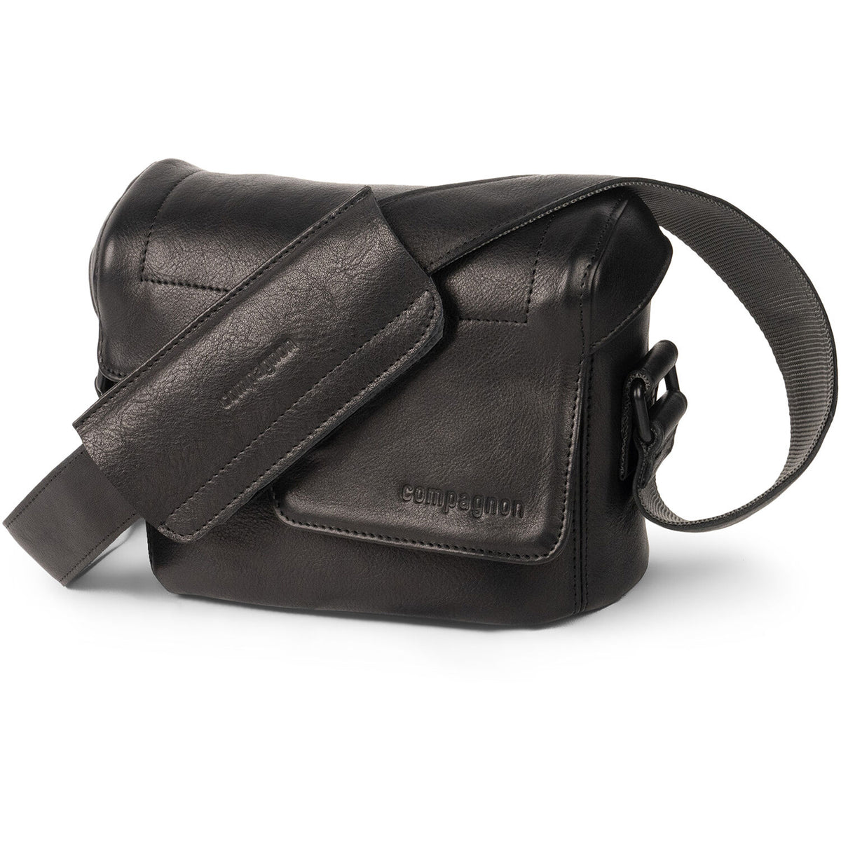 Bandolera compagnon nano messenger Gen III (Negro) - vista trasera