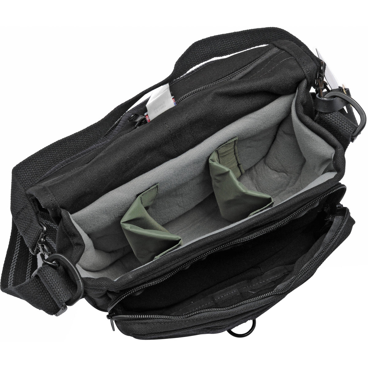 Bandolera Domke F-10 JD Mediano (Negro) - vista frontal