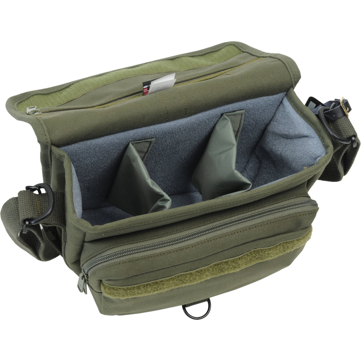 Bandolera Domke F-10 JD Mediano (Verde oliva Drab) - vista frontal