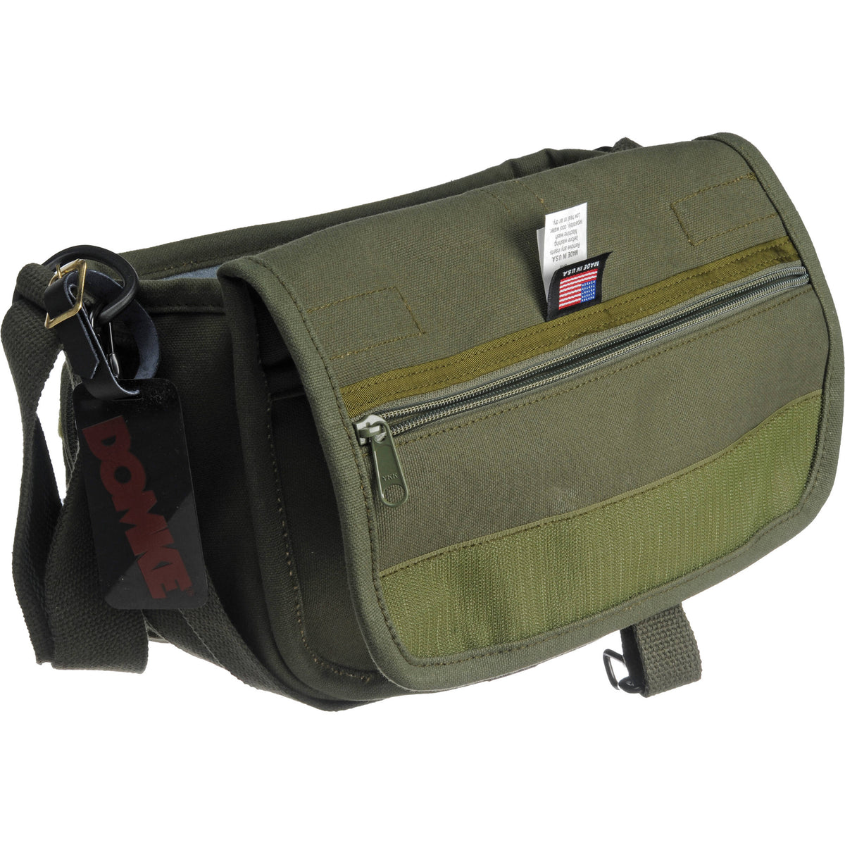 Bandolera Domke F-10 Mediano Ruggedwear (Khaki) - puertos y conexiones