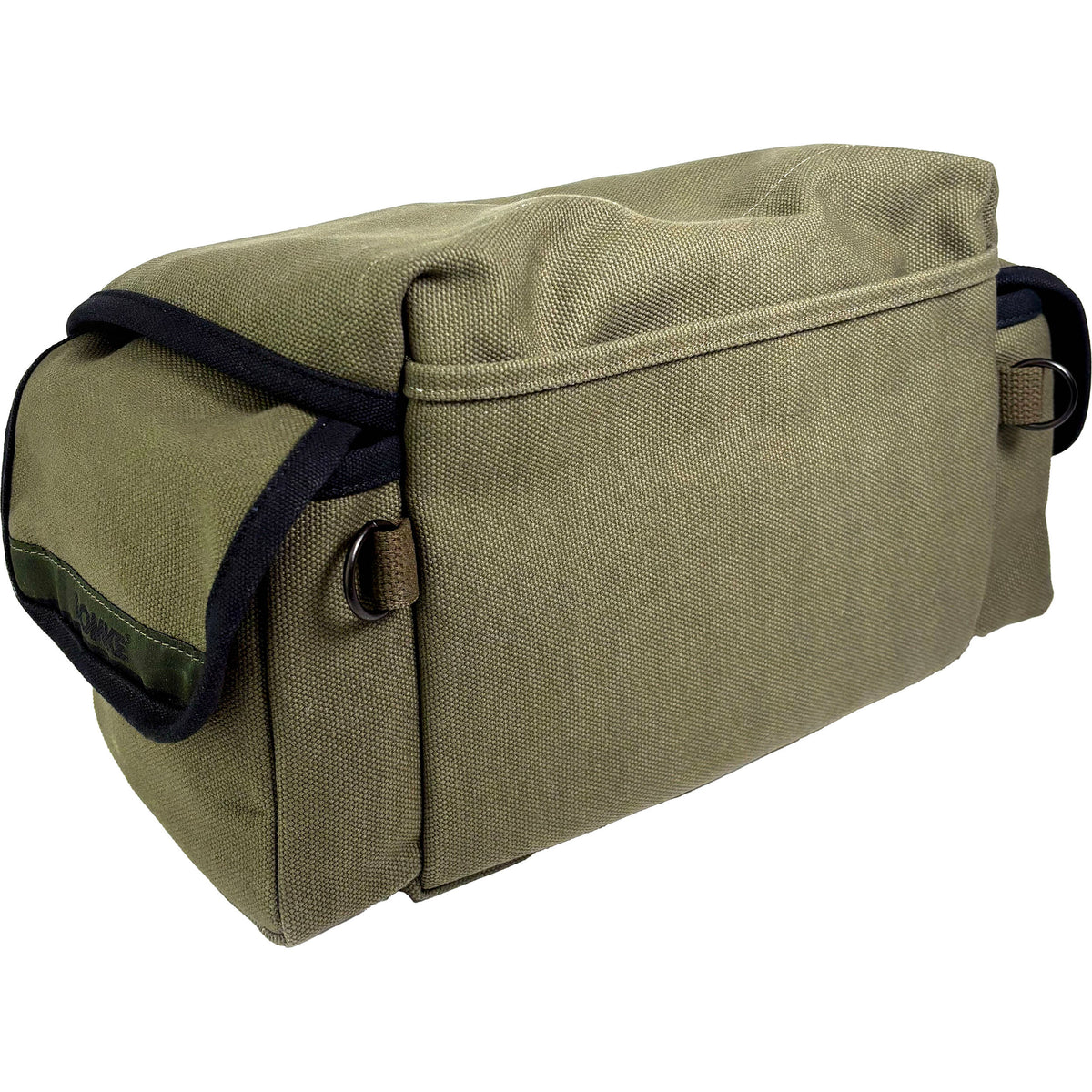 Bandolera Domke F-2 (Basket Weave, Verde oliva) - contenido de la caja