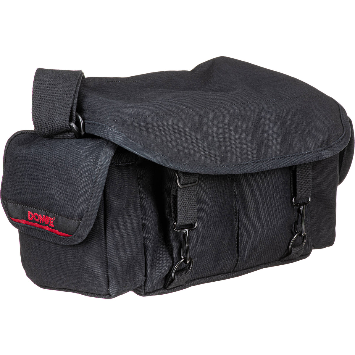 Bandolera Domke F-2 (Canvas, Negro) - vista lateral