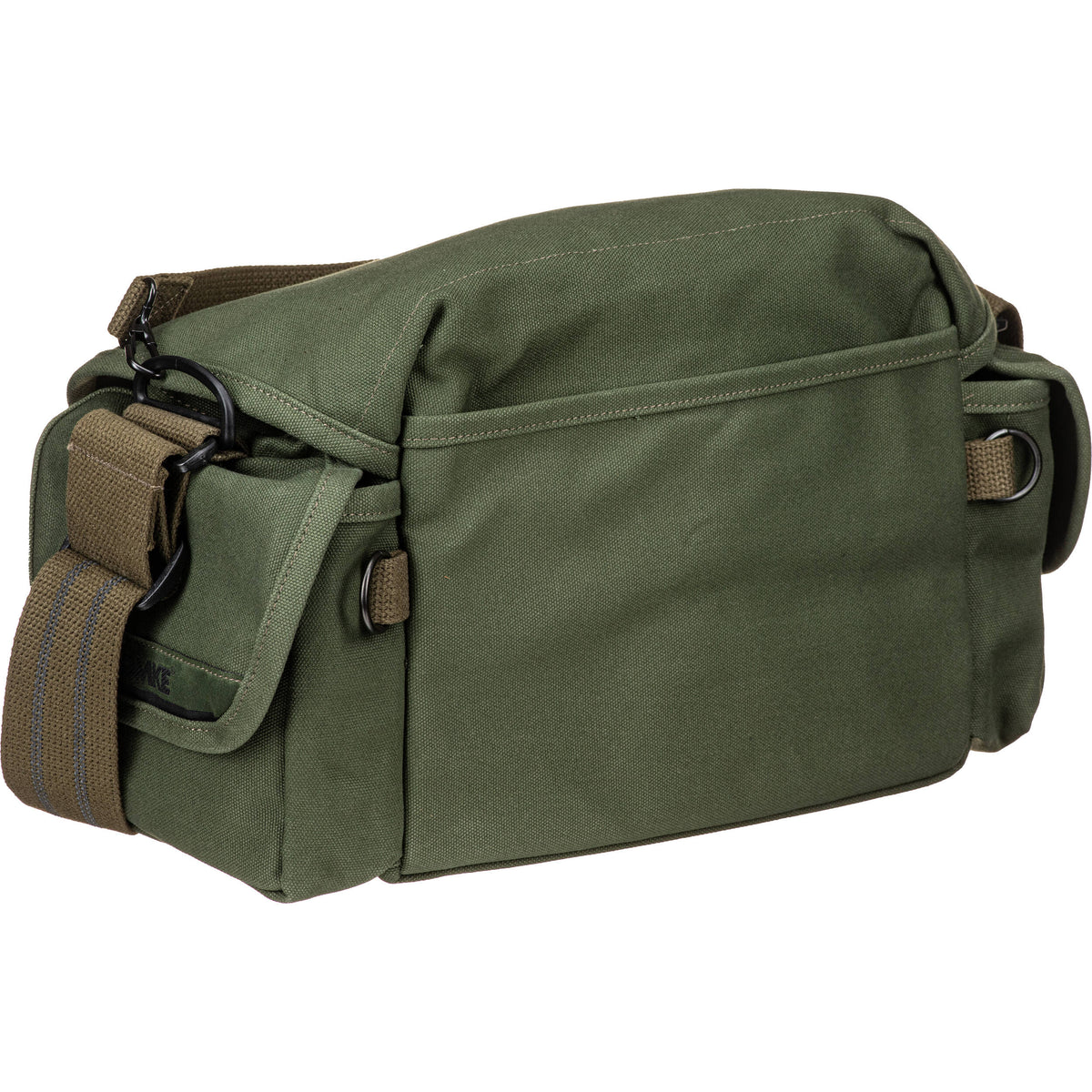 Bandolera Domke F-2 (Canvas, Verde oliva Drab) - vista lateral