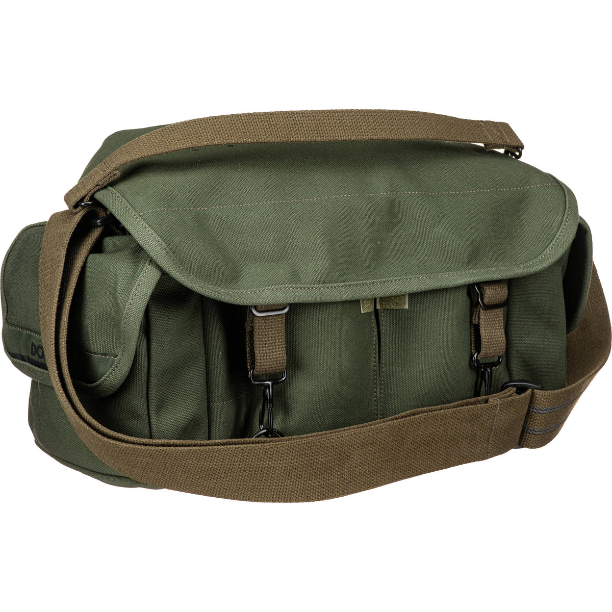 Bandolera Domke F-2 (Canvas, Verde oliva Drab) - contenido de la caja