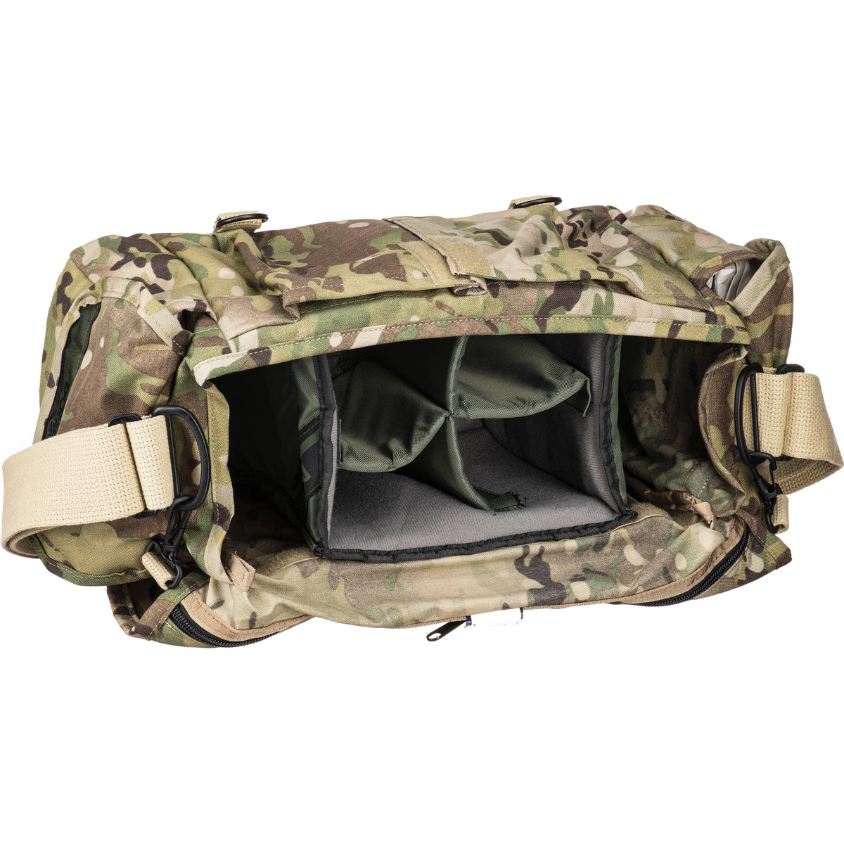 Bandolera Domke F-2 (Nylon, Camouflage) - vista lateral