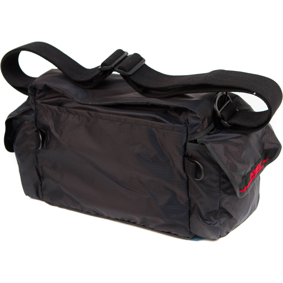 Bandolera Domke F-2 (Ripstop Nylon, Negro) - vista frontal