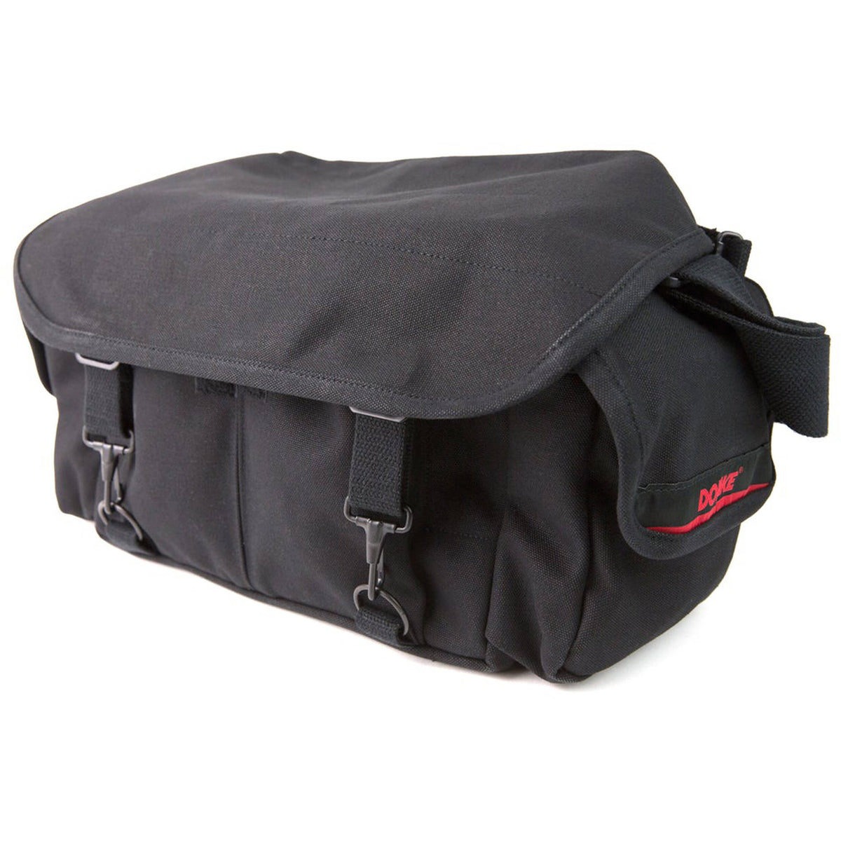 Bandolera Domke F-2 (Ripstop Nylon, Negro) - vista lateral
