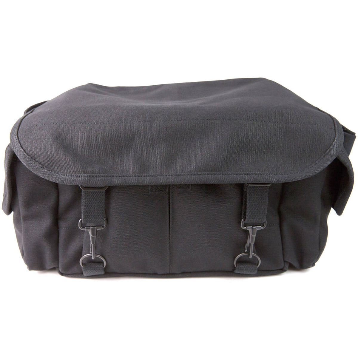 Bandolera Domke F-2 (Ripstop Nylon, Negro) - puertos y conexiones