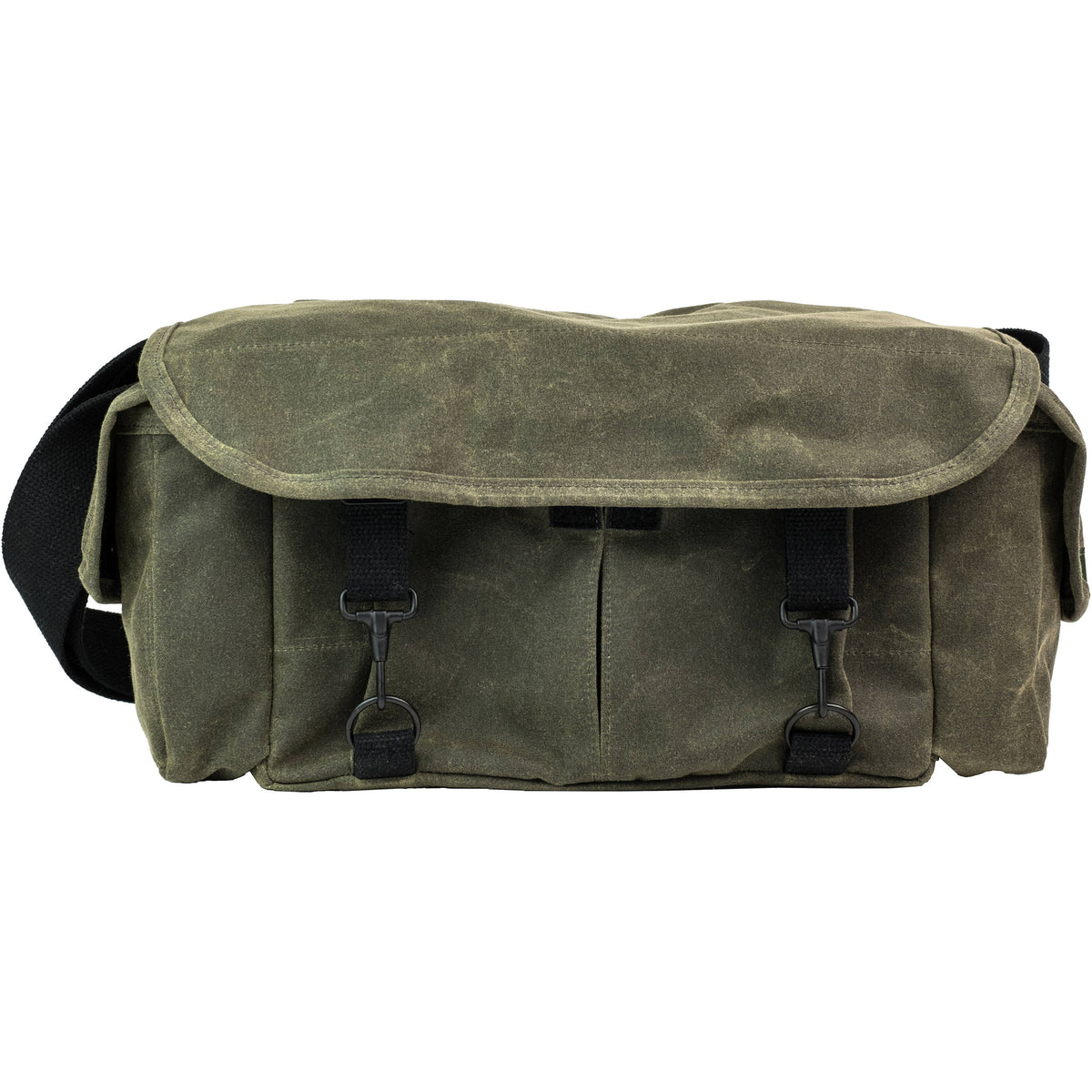 Bandolera Domke F-2 (Ruggedwear, Verde oliva) - vista frontal