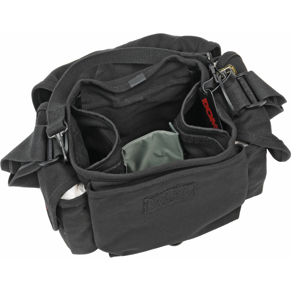 Bandolera Domke F-3X Super Compact (Negro) - vista lateral