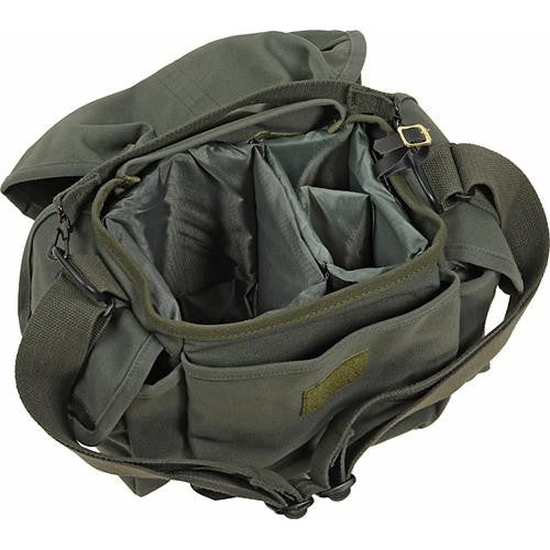 Bandolera Domke F-4AF Pro System (Verde oliva) - vista frontal