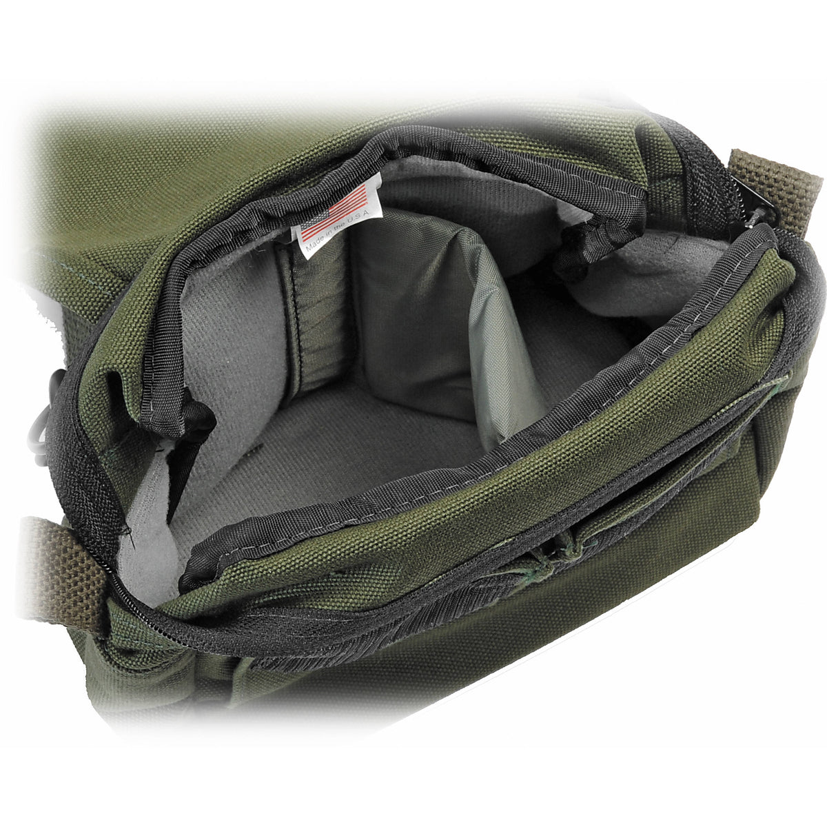 Bandolera Domke F-5XA Shoulder y Belt , Chico (Verde oliva) - vista frontal