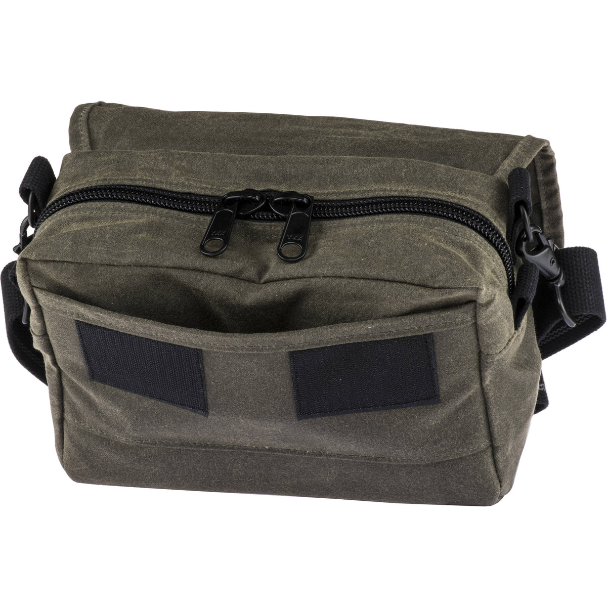 Bandolera Domke F-5XB RuggedWear Shoulder y Belt (Military Verde) - en uso