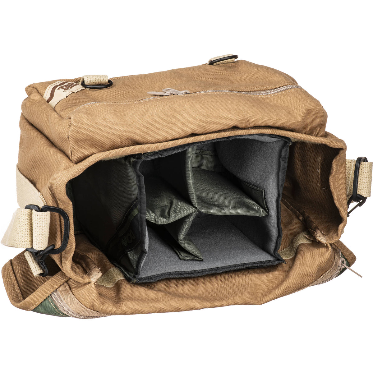 Bandolera Domke F-6 Little Bit Smaller (Arena) - vista lateral
