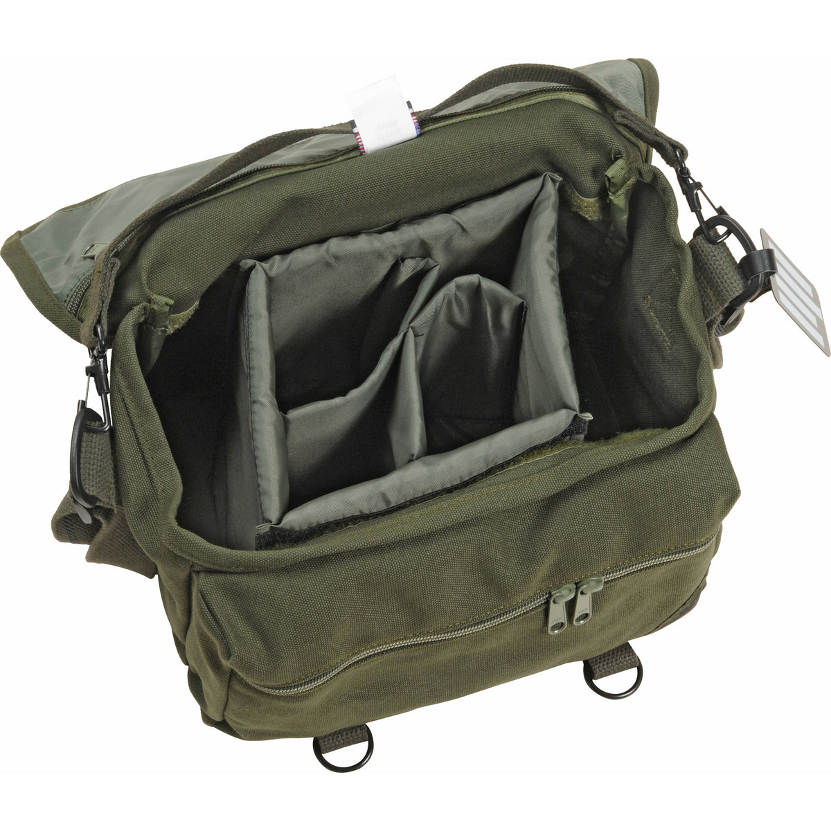 Bandolera Domke F-6 Little Bit Smaller (Verde oliva) - vista trasera