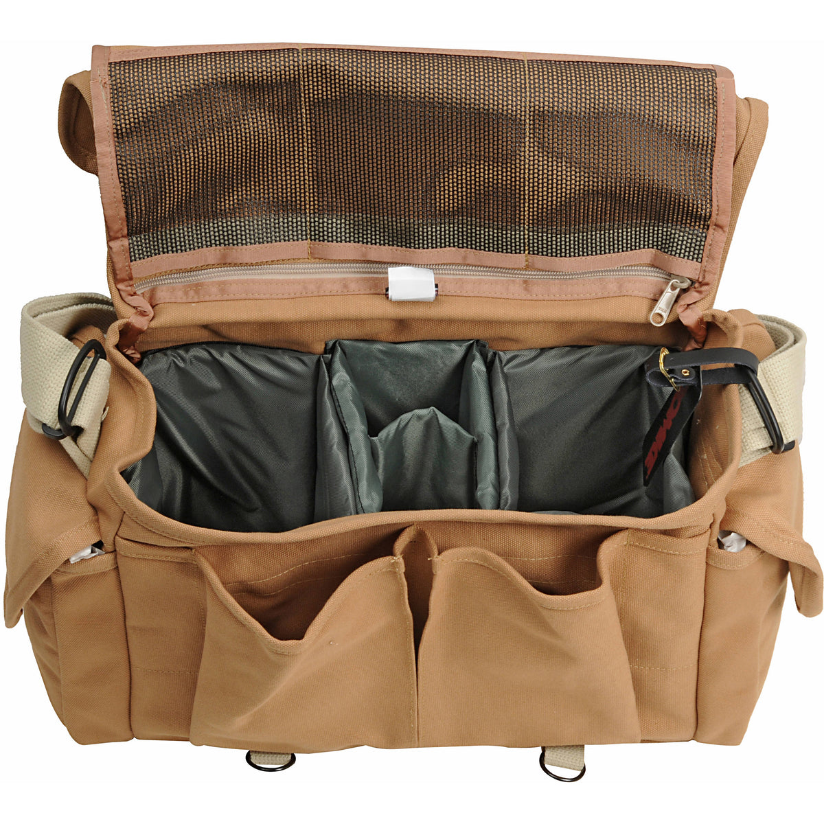 Bandolera Domke F-7 Double AF (Arena) - vista trasera