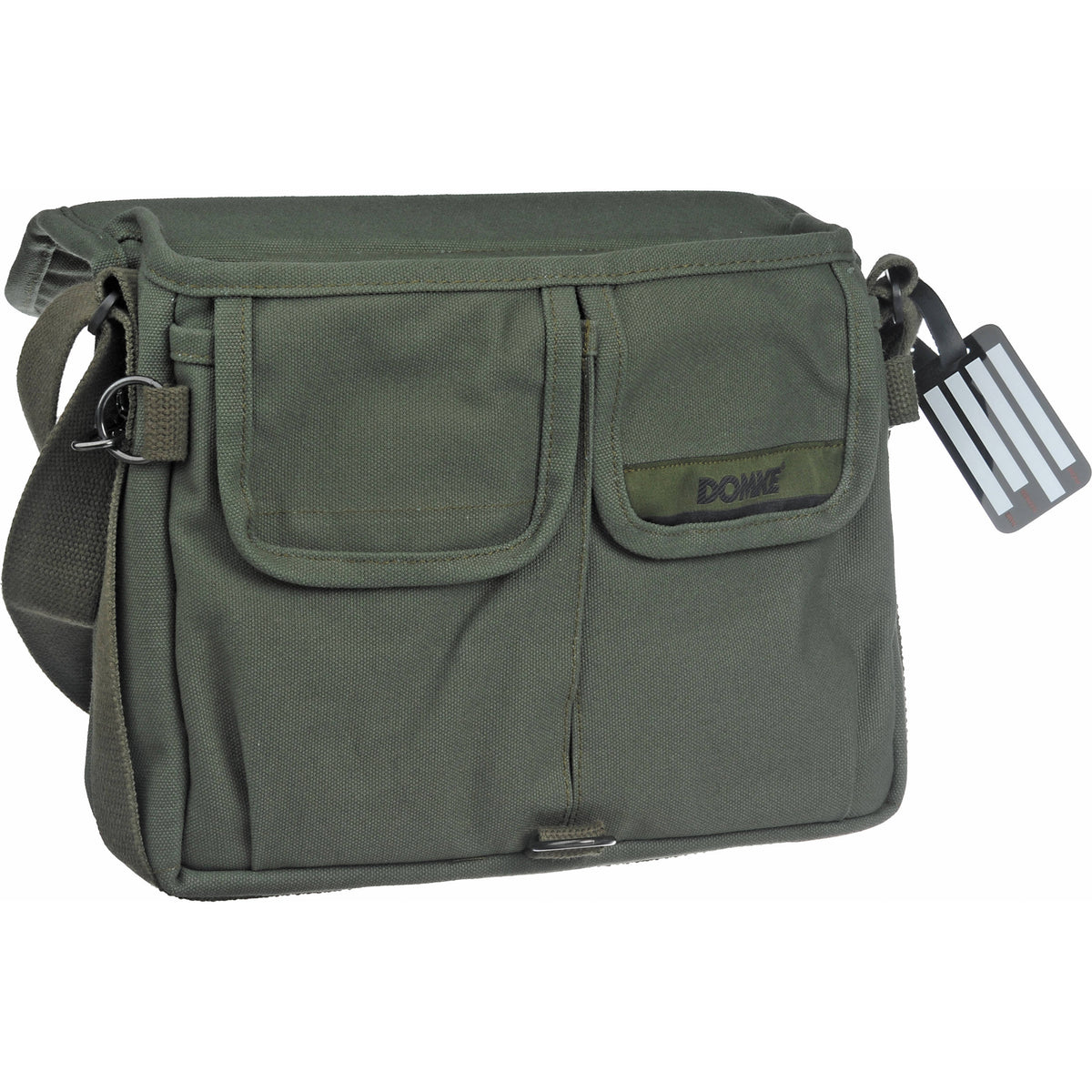 Bandolera Domke F-803 Messenger (Verde oliva Drab) - vista trasera
