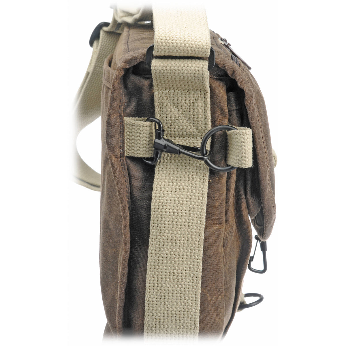 Bandolera Domke F-803 RuggedWear Messenger (Brown) - puertos y conexiones