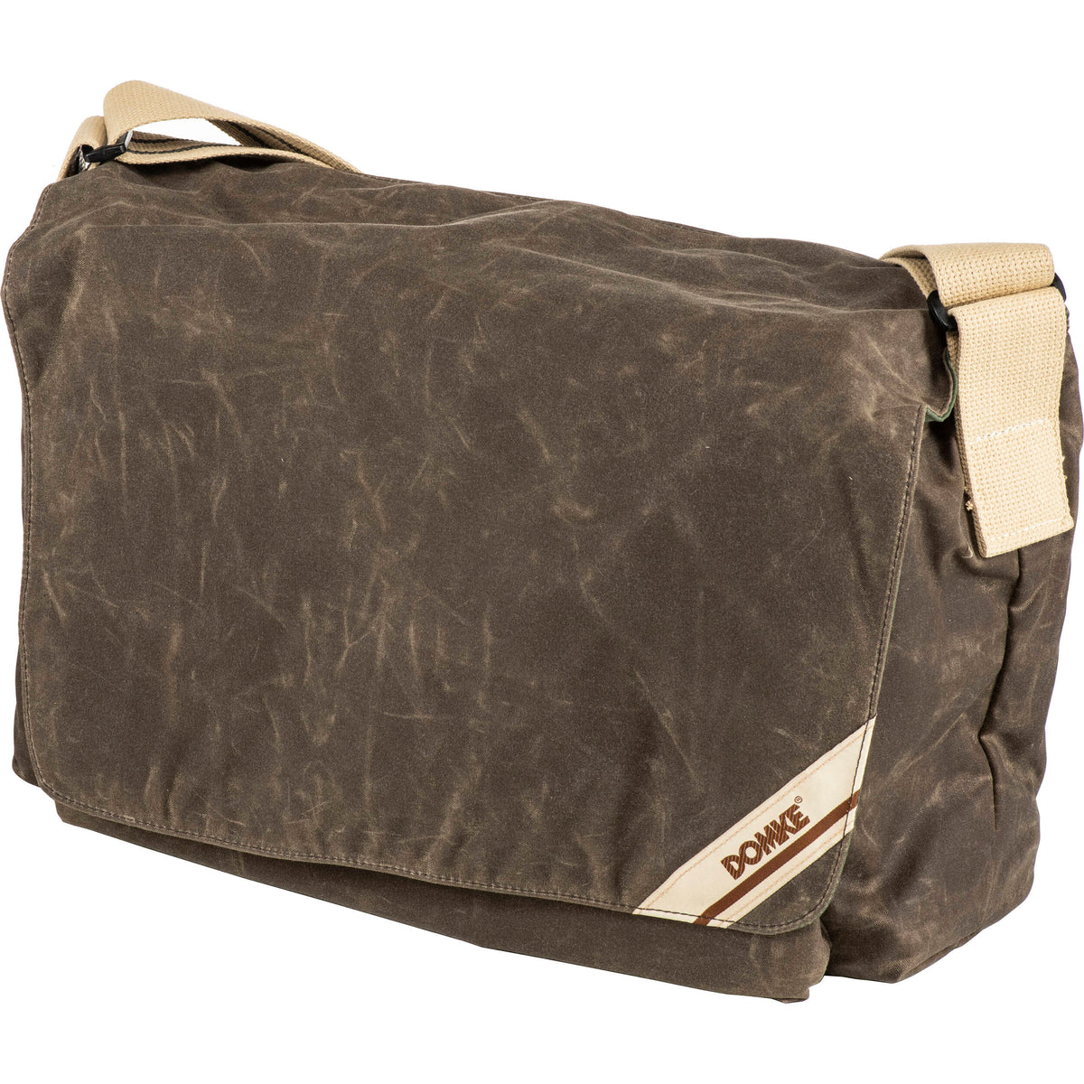 Bandolera Domke F-833 Grande Photo Courier (Brown RuggedWear Waxed Canvas) - vista trasera