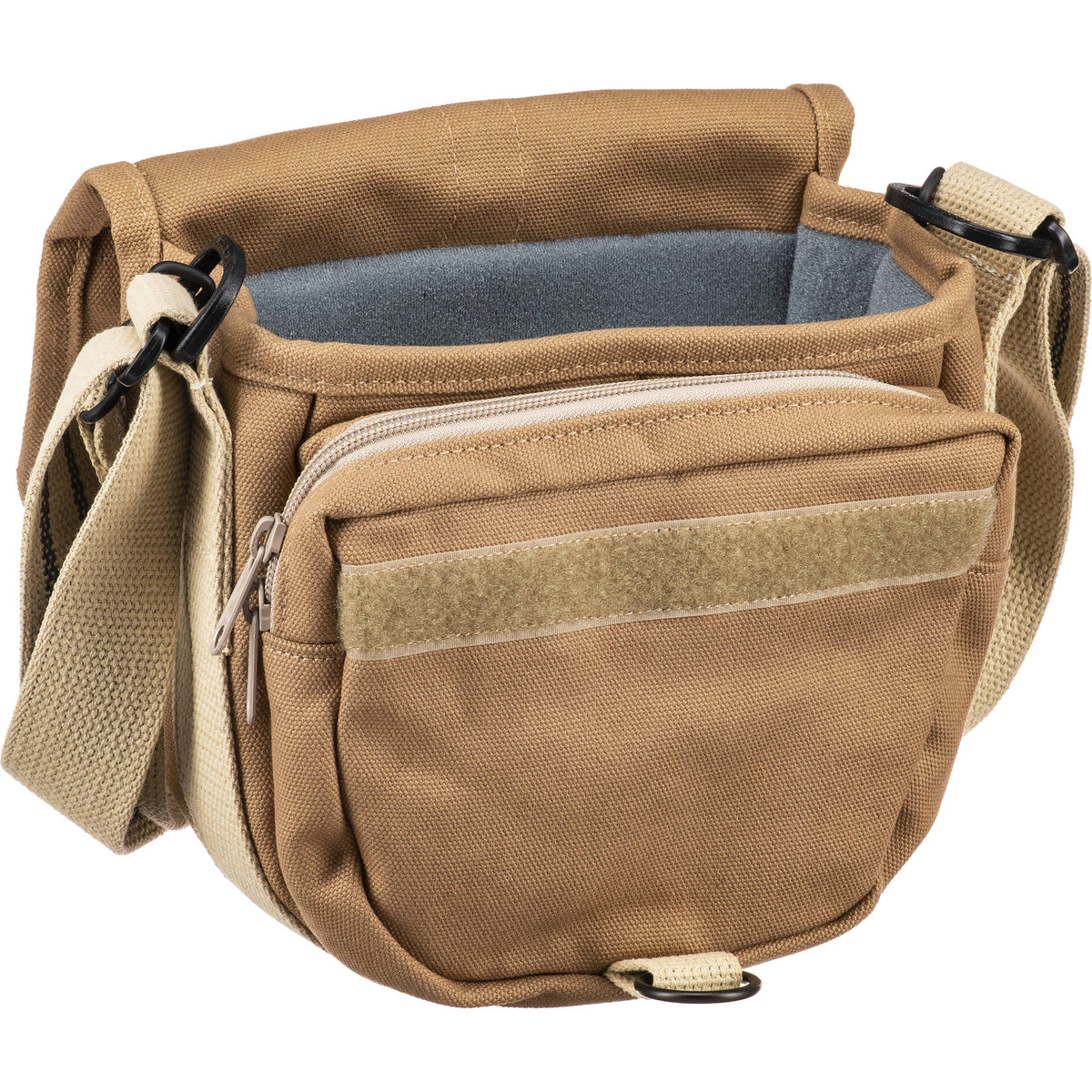 Bandolera Domke F-9 JD Chico (Arena) - vista lateral