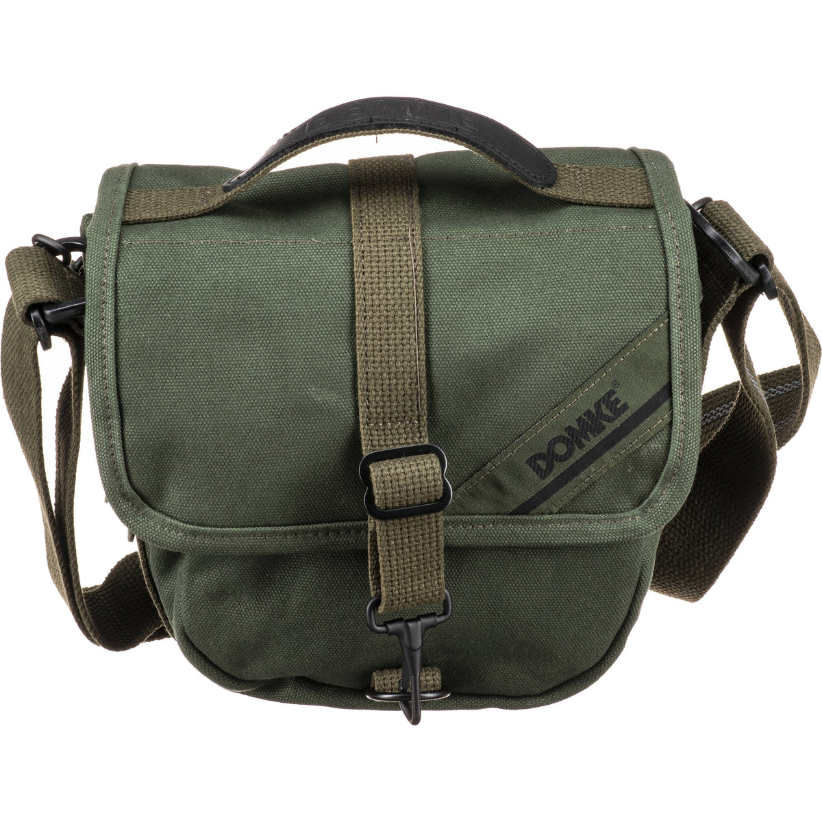 Bandolera Domke F-9 JD Chico (Verde oliva) - vista frontal