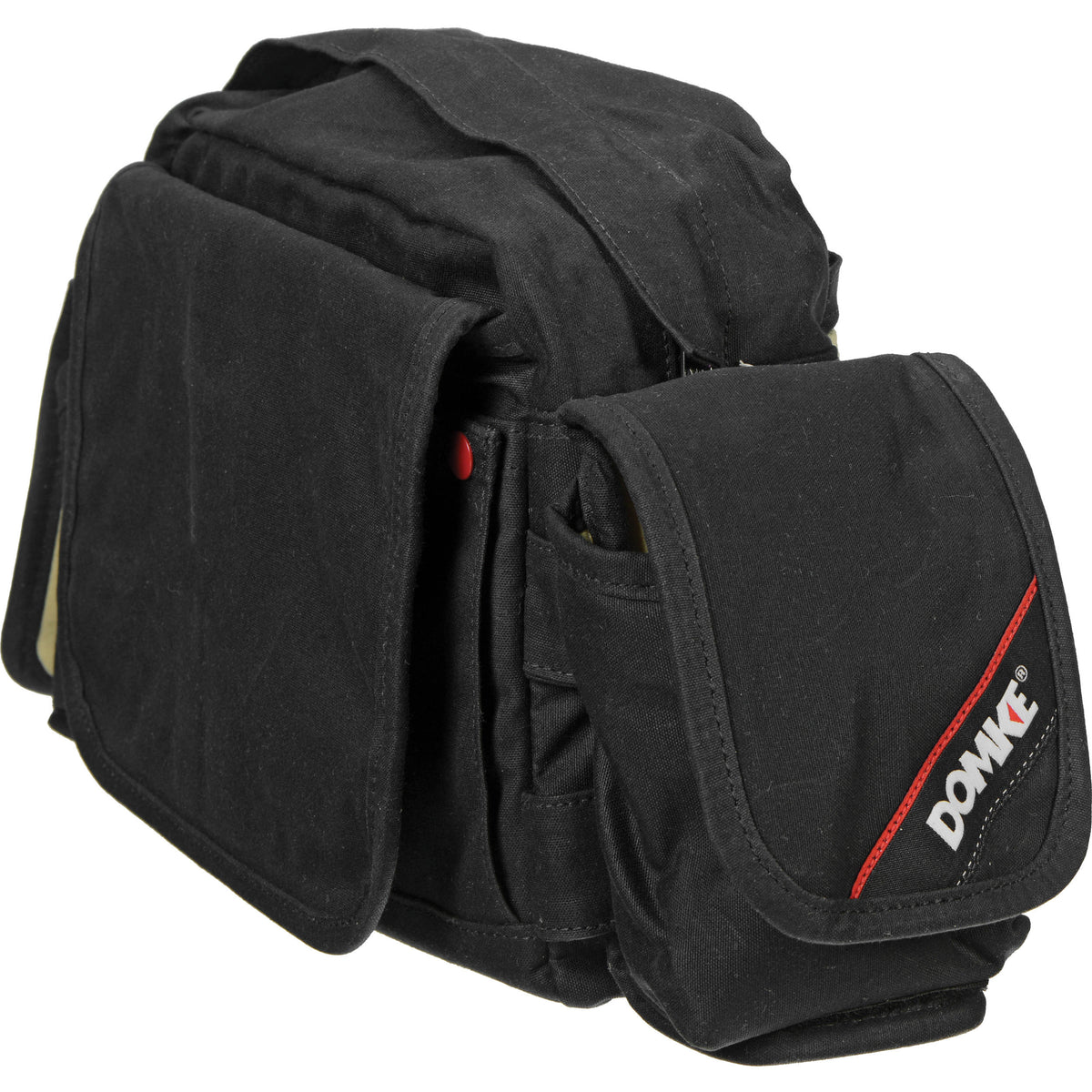 Bandolera Domke Next Generation Crosstown Courier (Negro Ruggedwear) - detalle