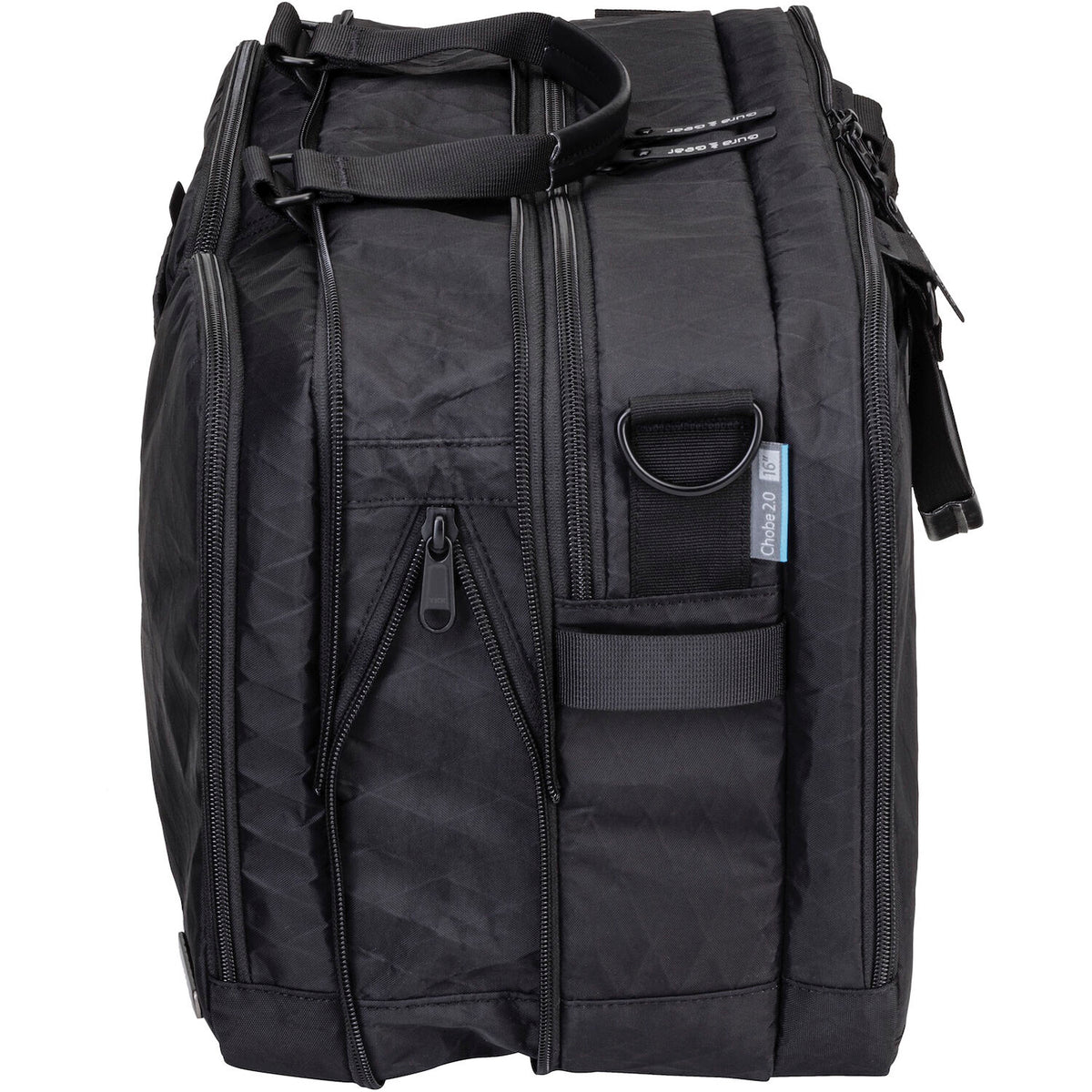 Bandolera Gura Gear Chobe 2.0 (16") - puertos y conexiones