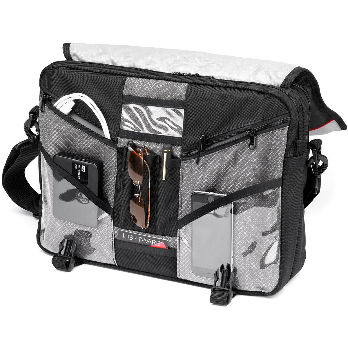 Bandolera Lightware BF1251 Courier - vista trasera